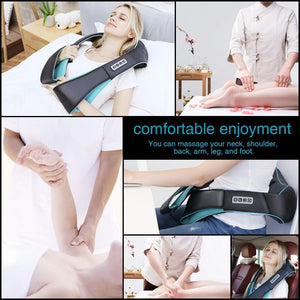 Shiatsu Back Shoulder and Neck Massager with Heat, Electric Deep Tissue 4D Kneading Massage, Best Gifts for Women Men Mom Dad